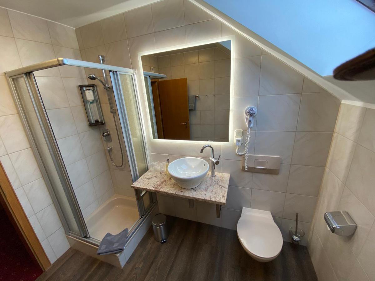 Hotel Pension Berghaus Sieben Bad Laasphe Bagian luar foto